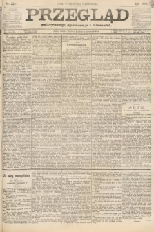 Przegląd polityczny, społeczny i literacki. 1888, nr 229