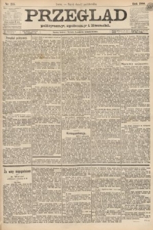 Przegląd polityczny, społeczny i literacki. 1888, nr 235