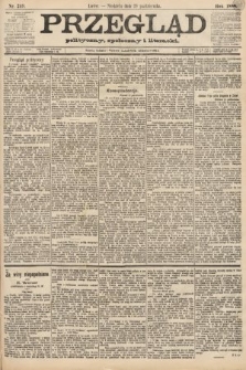 Przegląd polityczny, społeczny i literacki. 1888, nr 249