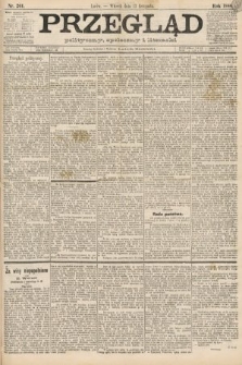 Przegląd polityczny, społeczny i literacki. 1888, nr 261