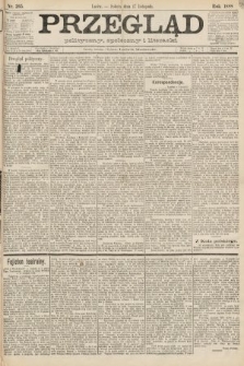 Przegląd polityczny, społeczny i literacki. 1888, nr 265