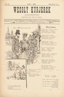 Wesoły Kurjerek : illustrowany. 1894, nr 12