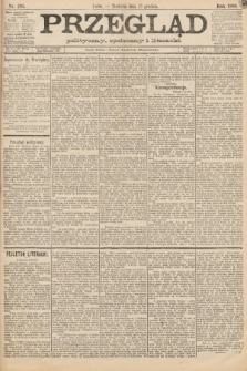 Przegląd polityczny, społeczny i literacki. 1888, nr 295