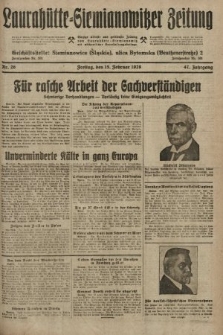 Laurahütte-Siemianowitzer Zeitung : enzige älteste und gelesenste Zeitung von Laurahütte-Siemianowitz mit wöchentlicher Unterhaitungsbeilage. 1929, nr 26