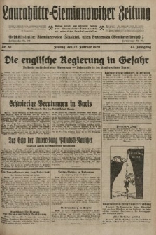 Laurahütte-Siemianowitzer Zeitung : enzige älteste und gelesenste Zeitung von Laurahütte-Siemianowitz mit wöchentlicher Unterhaitungsbeilage. 1929, nr 30