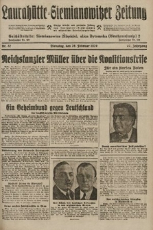 Laurahütte-Siemianowitzer Zeitung : enzige älteste und gelesenste Zeitung von Laurahütte-Siemianowitz mit wöchentlicher Unterhaitungsbeilage. 1929, nr 32