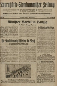 Laurahütte-Siemianowitzer Zeitung : enzige älteste und gelesenste Zeitung von Laurahütte-Siemianowitz mit wöchentlicher Unterhaitungsbeilage. 1929, nr 34
