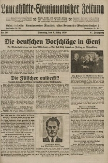 Laurahütte-Siemianowitzer Zeitung : enzige älteste und gelesenste Zeitung von Laurahütte-Siemianowitz mit wöchentlicher Unterhaitungsbeilage. 1929, nr 36