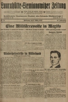 Laurahütte-Siemianowitzer Zeitung : enzige älteste und gelesenste Zeitung von Laurahütte-Siemianowitz mit wöchentlicher Unterhaitungsbeilage. 1929, nr 37