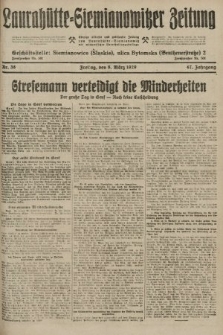 Laurahütte-Siemianowitzer Zeitung : enzige älteste und gelesenste Zeitung von Laurahütte-Siemianowitz mit wöchentlicher Unterhaitungsbeilage. 1929, nr 38