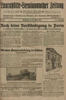 Laurahütte-Siemianowitzer Zeitung : enzige älteste und gelesenste Zeitung von Laurahütte-Siemianowitz mit wöchentlicher Unterhaitungsbeilage. 1929, nr 45