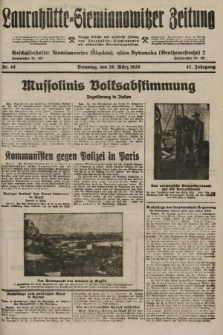 Laurahütte-Siemianowitzer Zeitung : enzige älteste und gelesenste Zeitung von Laurahütte-Siemianowitz mit wöchentlicher Unterhaitungsbeilage. 1929, nr 48