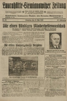 Laurahütte-Siemianowitzer Zeitung : enzige älteste und gelesenste Zeitung von Laurahütte-Siemianowitz mit wöchentlicher Unterhaitungsbeilage. 1929, nr 82