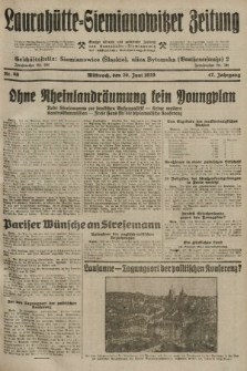 Laurahütte-Siemianowitzer Zeitung : enzige älteste und gelesenste Zeitung von Laurahütte-Siemianowitz mit wöchentlicher Unterhaitungsbeilage. 1929, nr 99