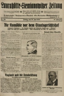 Laurahütte-Siemianowitzer Zeitung : enzige älteste und gelesenste Zeitung von Laurahütte-Siemianowitz mit wöchentlicher Unterhaitungsbeilage. 1929, nr 100