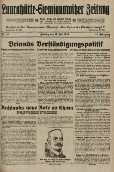 Laurahütte-Siemianowitzer Zeitung : enzige älteste und gelesenste Zeitung von Laurahütte-Siemianowitz mit wöchentlicher Unterhaitungsbeilage. 1929, nr 112