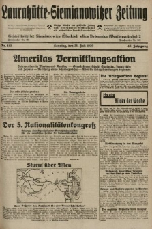 Laurahütte-Siemianowitzer Zeitung : enzige älteste und gelesenste Zeitung von Laurahütte-Siemianowitz mit wöchentlicher Unterhaitungsbeilage. 1929, nr 113