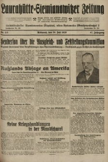 Laurahütte-Siemianowitzer Zeitung : enzige älteste und gelesenste Zeitung von Laurahütte-Siemianowitz mit wöchentlicher Unterhaitungsbeilage. 1929, nr 115