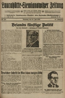 Laurahütte-Siemianowitzer Zeitung : enzige älteste und gelesenste Zeitung von Laurahütte-Siemianowitz mit wöchentlicher Unterhaitungsbeilage. 1929, nr 118