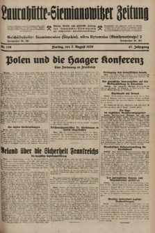 Laurahütte-Siemianowitzer Zeitung : enzige älteste und gelesenste Zeitung von Laurahütte-Siemianowitz mit wöchentlicher Unterhaitungsbeilage. 1929, nr 120