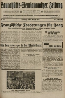 Laurahütte-Siemianowitzer Zeitung : enzige älteste und gelesenste Zeitung von Laurahütte-Siemianowitz mit wöchentlicher Unterhaitungsbeilage. 1929, nr 121