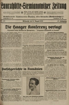 Laurahütte-Siemianowitzer Zeitung : enzige älteste und gelesenste Zeitung von Laurahütte-Siemianowitz mit wöchentlicher Unterhaitungsbeilage. 1929, nr 127
