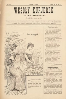 Wesoły Kurjerek : illustrowany. 1894, nr 14