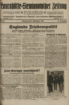 Laurahütte-Siemianowitzer Zeitung : enzige älteste und gelesenste Zeitung von Laurahütte-Siemianowitz mit wöchentlicher Unterhaitungsbeilage. 1929, nr 141