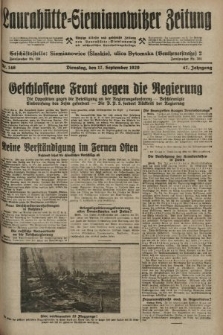 Laurahütte-Siemianowitzer Zeitung : enzige älteste und gelesenste Zeitung von Laurahütte-Siemianowitz mit wöchentlicher Unterhaitungsbeilage. 1929, nr 146