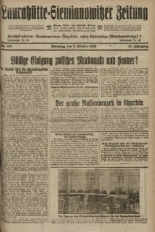 Laurahütte-Siemianowitzer Zeitung : enzige älteste und gelesenste Zeitung von Laurahütte-Siemianowitz mit wöchentlicher Unterhaitungsbeilage. 1929, nr 158