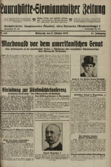 Laurahütte-Siemianowitzer Zeitung : enzige älteste und gelesenste Zeitung von Laurahütte-Siemianowitz mit wöchentlicher Unterhaitungsbeilage. 1929, nr 159