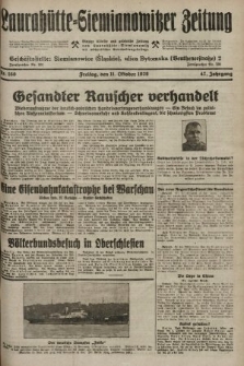 Laurahütte-Siemianowitzer Zeitung : enzige älteste und gelesenste Zeitung von Laurahütte-Siemianowitz mit wöchentlicher Unterhaitungsbeilage. 1929, nr 160