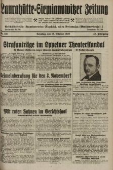 Laurahütte-Siemianowitzer Zeitung : enzige älteste und gelesenste Zeitung von Laurahütte-Siemianowitz mit wöchentlicher Unterhaitungsbeilage. 1929, nr 161