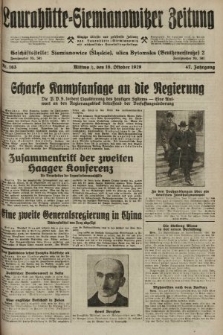 Laurahütte-Siemianowitzer Zeitung : enzige älteste und gelesenste Zeitung von Laurahütte-Siemianowitz mit wöchentlicher Unterhaitungsbeilage. 1929, nr 163
