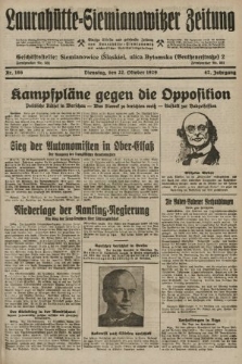 Laurahütte-Siemianowitzer Zeitung : enzige älteste und gelesenste Zeitung von Laurahütte-Siemianowitz mit wöchentlicher Unterhaitungsbeilage. 1929, nr 166