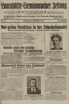 Laurahütte-Siemianowitzer Zeitung : enzige älteste und gelesenste Zeitung von Laurahütte-Siemianowitz mit wöchentlicher Unterhaitungsbeilage. 1929, nr 172