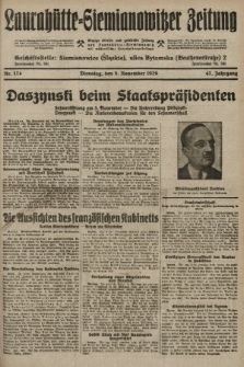 Laurahütte-Siemianowitzer Zeitung : enzige älteste und gelesenste Zeitung von Laurahütte-Siemianowitz mit wöchentlicher Unterhaitungsbeilage. 1929, nr 174
