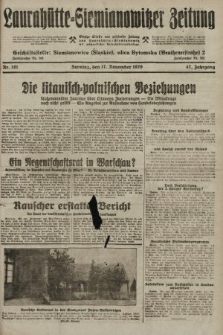 Laurahütte-Siemianowitzer Zeitung : enzige älteste und gelesenste Zeitung von Laurahütte-Siemianowitz mit wöchentlicher Unterhaitungsbeilage. 1929, nr 181