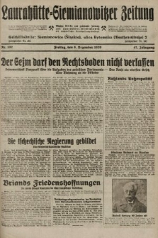 Laurahütte-Siemianowitzer Zeitung : enzige älteste und gelesenste Zeitung von Laurahütte-Siemianowitz mit wöchentlicher Unterhaitungsbeilage. 1929, nr 192