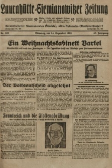 Laurahütte-Siemianowitzer Zeitung : enzige älteste und gelesenste Zeitung von Laurahütte-Siemianowitz mit wöchentlicher Unterhaitungsbeilage. 1929, nr 202