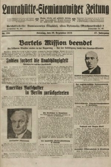 Laurahütte-Siemianowitzer Zeitung : enzige älteste und gelesenste Zeitung von Laurahütte-Siemianowitz mit wöchentlicher Unterhaitungsbeilage. 1929, nr 204