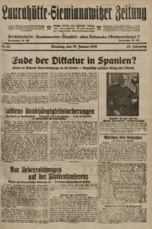 Laurahütte-Siemianowitzer Zeitung : enzige älteste und gelesenste Zeitung von Laurahütte-Siemianowitz mit wöchentlicher Unterhaitungsbeilage. 1930, nr 15