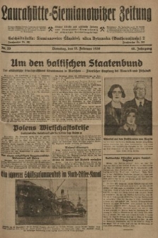 Laurahütte-Siemianowitzer Zeitung : enzige älteste und gelesenste Zeitung von Laurahütte-Siemianowitz mit wöchentlicher Unterhaitungsbeilage. 1930, nr 23