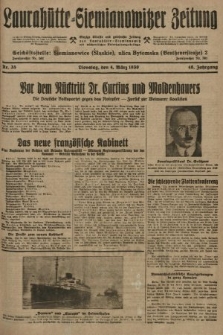 Laurahütte-Siemianowitzer Zeitung : enzige älteste und gelesenste Zeitung von Laurahütte-Siemianowitz mit wöchentlicher Unterhaitungsbeilage. 1930, nr 35