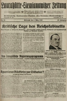 Laurahütte-Siemianowitzer Zeitung : enzige älteste und gelesenste Zeitung von Laurahütte-Siemianowitz mit wöchentlicher Unterhaitungsbeilage. 1930, nr 36