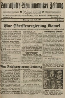 Laurahütte-Siemianowitzer Zeitung : enzige älteste und gelesenste Zeitung von Laurahütte-Siemianowitz mit wöchentlicher Unterhaitungsbeilage. 1930, nr 51