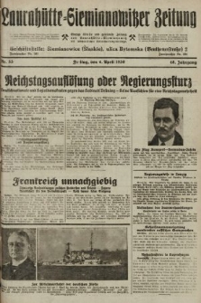 Laurahütte-Siemianowitzer Zeitung : enzige älteste und gelesenste Zeitung von Laurahütte-Siemianowitz mit wöchentlicher Unterhaitungsbeilage. 1930, nr 53