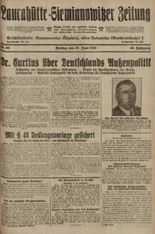 Laurahütte-Siemianowitzer Zeitung : enzige älteste und gelesenste Zeitung von Laurahütte-Siemianowitz mit wöchentlicher Unterhaitungsbeilage. 1930, nr 99