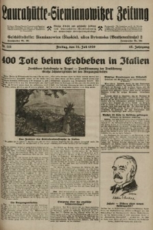 Laurahütte-Siemianowitzer Zeitung : enzige älteste und gelesenste Zeitung von Laurahütte-Siemianowitz mit wöchentlicher Unterhaitungsbeilage. 1930, nr 115