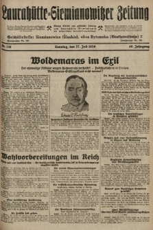 Laurahütte-Siemianowitzer Zeitung : enzige älteste und gelesenste Zeitung von Laurahütte-Siemianowitz mit wöchentlicher Unterhaitungsbeilage. 1930, nr 116